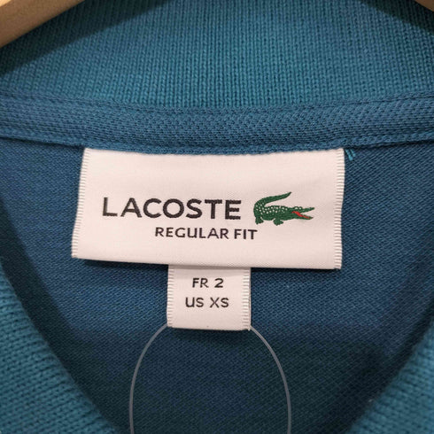ラコステ LACOSTE REGULAR FIT Short Sleeve Polo Shirt 鹿の子 ポロシャツ メンズ JPN:2