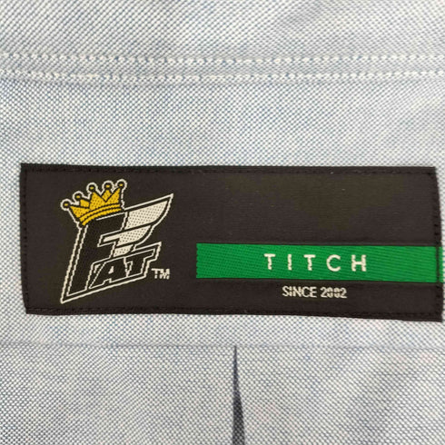 エフエーティー FAT S/S ボタンダウン シャツ メンズ TITCH