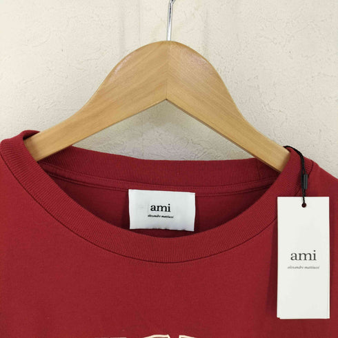 アミアレクサンドルマテュッシ AMI ALEXANDRE MATTIUSSI カレッジロゴプリント Tシャツ レディース XL