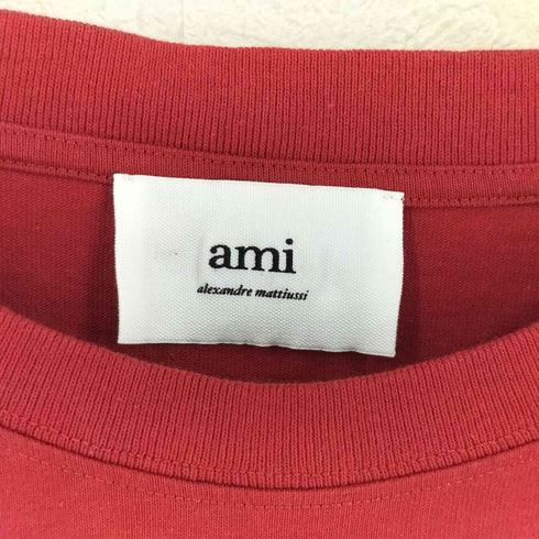 アミアレクサンドルマテュッシ AMI ALEXANDRE MATTIUSSI カレッジロゴプリント Tシャツ レディース XL