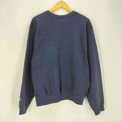 チャンピオン Champion 00s Reverse Weave型 ロゴ刺繍 クルーネックスウェット メンズ