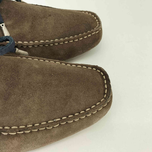 ナノユニバース NANO universe GOLD BROTHERS スエード ドライビングシューズ メンズ JPN:40