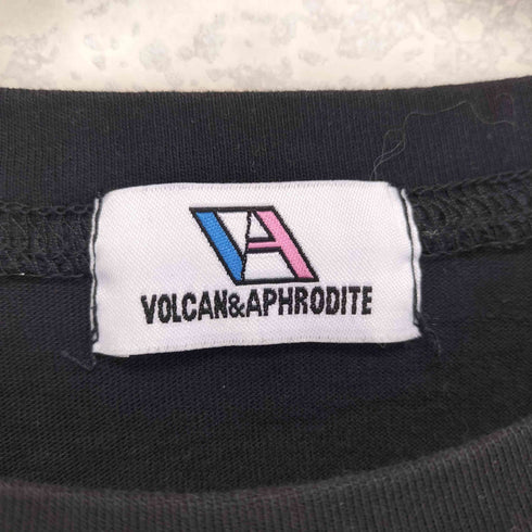 ヴォルカンアンドアフロダイティ VOLCAN&APHRODITE ラメ メカGIRL BIG Tシャツ レディース FREE