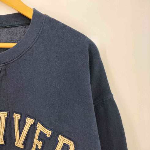 TEEMAX ST.LAWRENCE RIVER ワッペン 前V クルーネックスウェット メンズ import:XXL