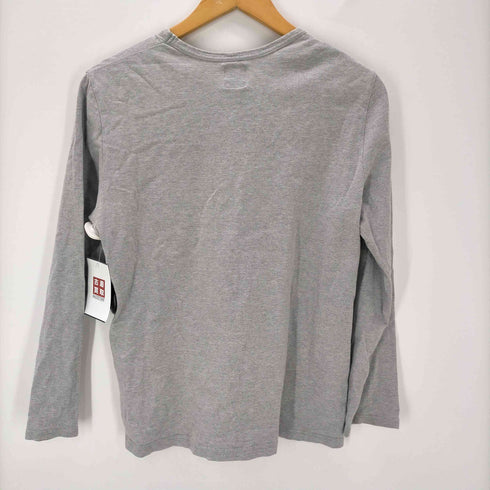 ハイスポーティングギア HAI SPORTING GEAR 80-90S POINTUP社 総柄 パネル ライン L/S Tシャツ レディース JPN:M