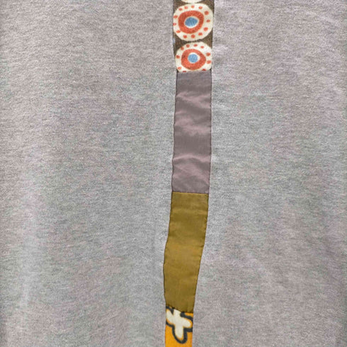 ハイスポーティングギア HAI SPORTING GEAR 80-90S POINTUP社 総柄 パネル ライン L/S Tシャツ レディース JPN:M
