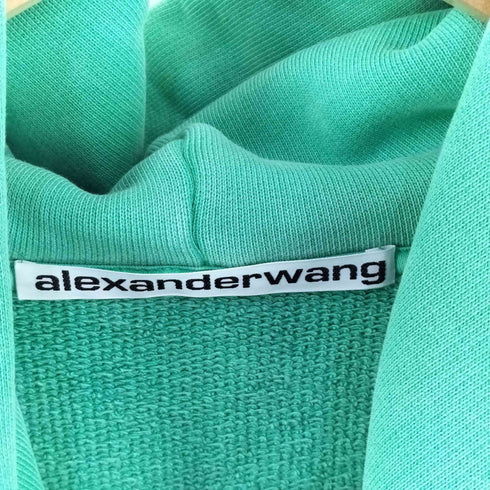 アレキサンダーワン Alexander Wang SWEATSHIRT HOODIE WITH EMBOSSED LOGO メンズ XL