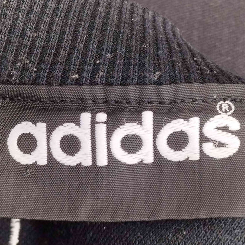 アディダス adidas 80-90s 万国旗タグ トレフォイルロゴ刺繍 3ライン クルーネックスウェット メンズ