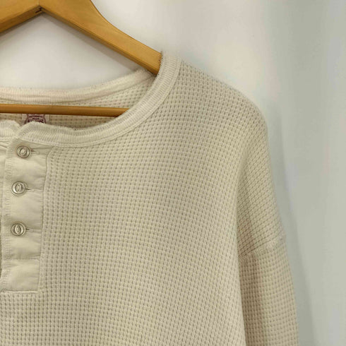 バッカーズ Backers サーマル 長袖 ヘンリーネックTシャツ メンズ import:L