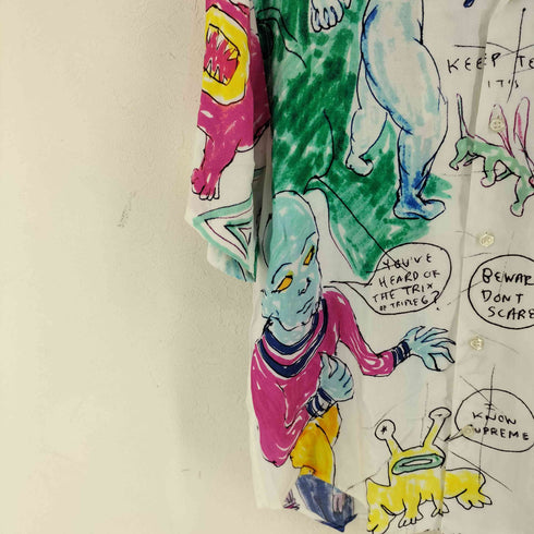 シュプリーム Supreme Daniel Johnston Rayon S/S Shirt メンズ S