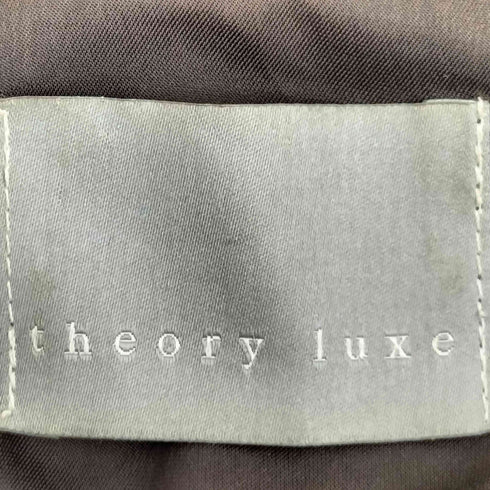 セオリーリュクス theory luxe シープレザー ダブルジップ ダブルライダースジャケット レディース 40