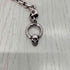 TRANSCOR / トランスコア Skull Key Chain Bracelet スカル キーチェーン ブレスレット 35.7g メンズ L