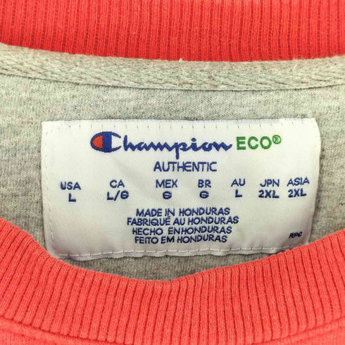 チャンピオン Champion ECO AUTHENTIC ロゴ刺繍スウェット メンズ L