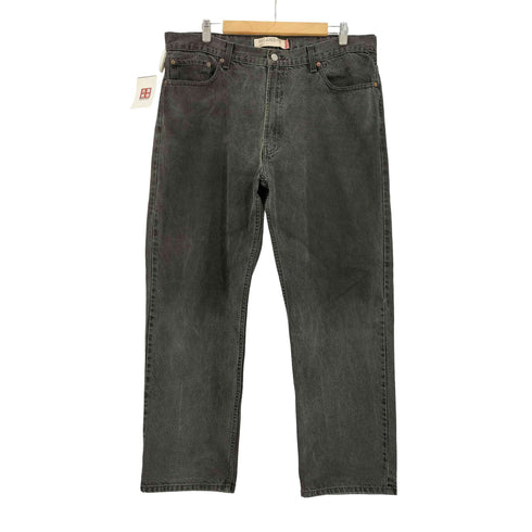 リーバイス Levis 00s メキシコ製 ボタン裏4002 550 RELAXED FIT 後染めブラック デニム メンズ W40 L32