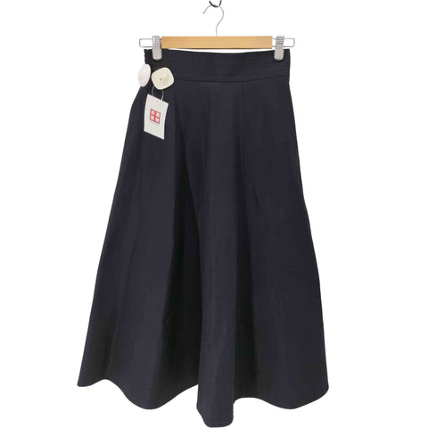 グラフペーパー Graphpaper Double Cloth Peach Flaire Skirt / ダブルクロス ピーチ フレアスカート レディース 00