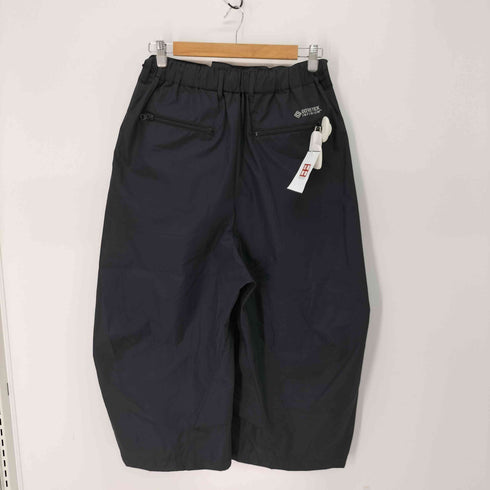 オールモストブラック ALMOSTBLACK WIDE CROPPED TROUSERS GORE-TEX INFINIUM POLARIS 2L / ワイドクロップド トラウザー ゴアテックス メンズ JPN:1