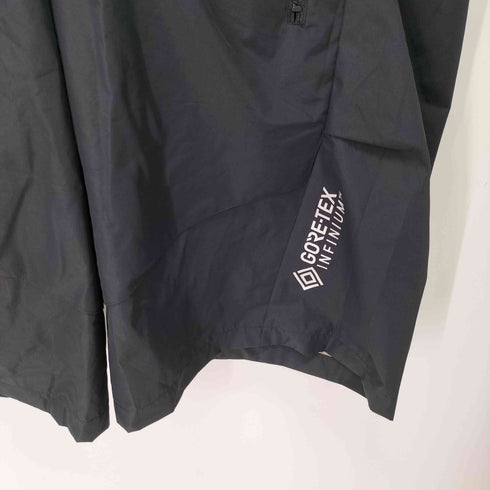 オールモストブラック ALMOSTBLACK WIDE CROPPED TROUSERS GORE-TEX INFINIUM POLARIS 2L / ワイドクロップド トラウザー ゴアテックス メンズ JPN:1