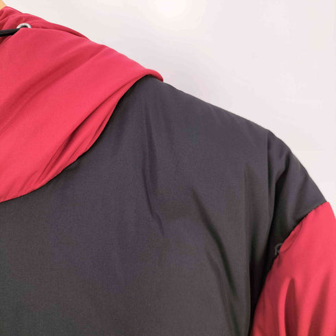 クイックシルバー Quiksilver ツートン 裾ドローコード フーディ ダウンジャケット メンズ import:L