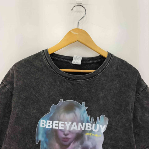 BBEEYANBUY ブランドロゴ クルーネックTシャツ メンズ M
