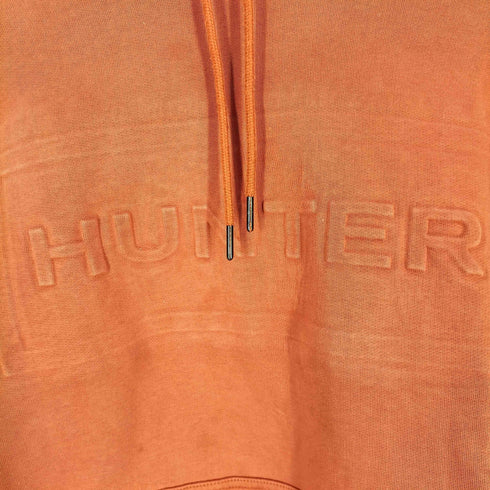ハンター HUNTER エンボスロゴ 裏起毛 プルオーバーパーカー メンズ import:S