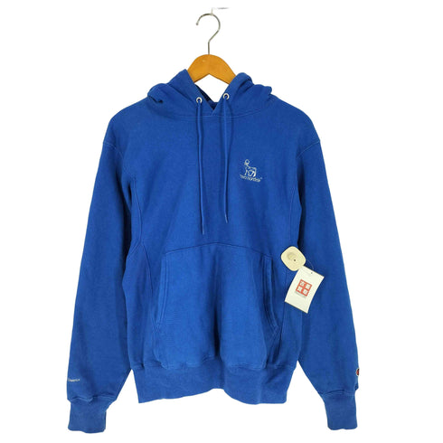 チャンピオン Champion 00S PREMIUM REVERSE WEAVE 企業ロゴ プルオーバーパーカー メンズ