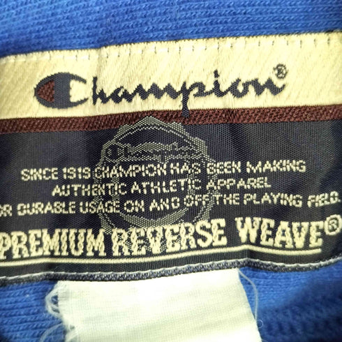 チャンピオン Champion 00S PREMIUM REVERSE WEAVE 企業ロゴ プルオーバーパーカー メンズ