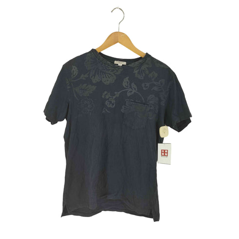 エンジニアードガーメンツ Engineered Garments Printed Cross Crew Neck T-shirt メンズ M