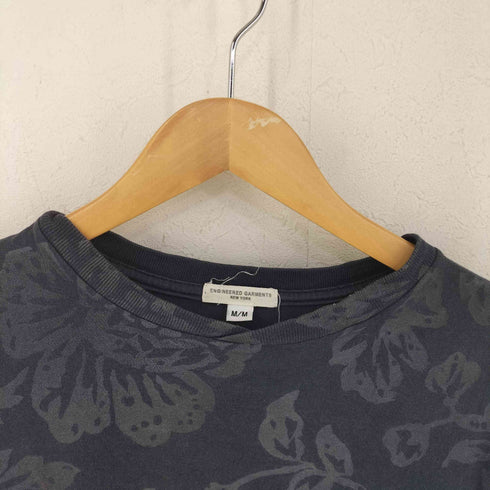 エンジニアードガーメンツ Engineered Garments Printed Cross Crew Neck T-shirt メンズ M