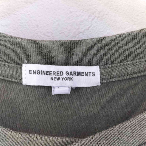 エンジニアードガーメンツ Engineered Garments Printed Cross Crew Neck T-shirt メンズ M