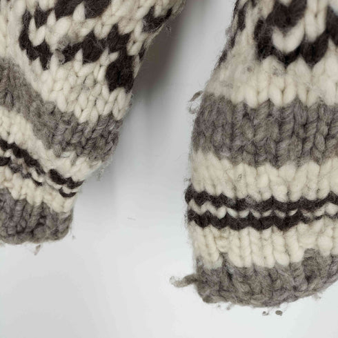 Cowichan Indian Knit カウチン インディアン ウールニット メンズ