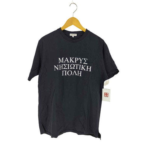 エンジニアードガーメンツ Engineered Garments Printed Cross Crew Neck T-shirt メンズ M