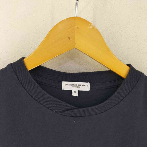 エンジニアードガーメンツ Engineered Garments Printed Cross Crew Neck T-shirt メンズ M