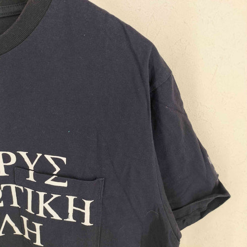 エンジニアードガーメンツ Engineered Garments Printed Cross Crew Neck T-shirt メンズ M