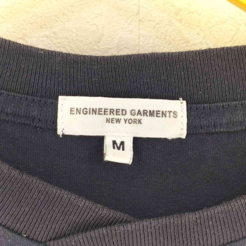 エンジニアードガーメンツ Engineered Garments Printed Cross Crew Neck T-shirt メンズ M