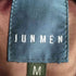 ジュンメン JUN MEN クラック加工 牛革 カウレザー 3B テーラードジャケット メンズ JPN:M