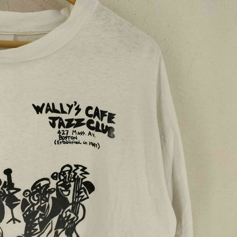 WALLY'S CAFF JAZZ CLUB プリントTシャツ メンズ