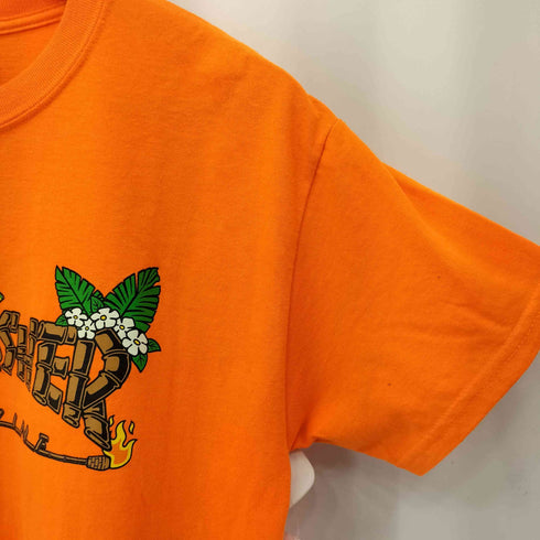 スラッシャー THRASHER フロントプリント クルーネック半袖Tシャツ メンズ M