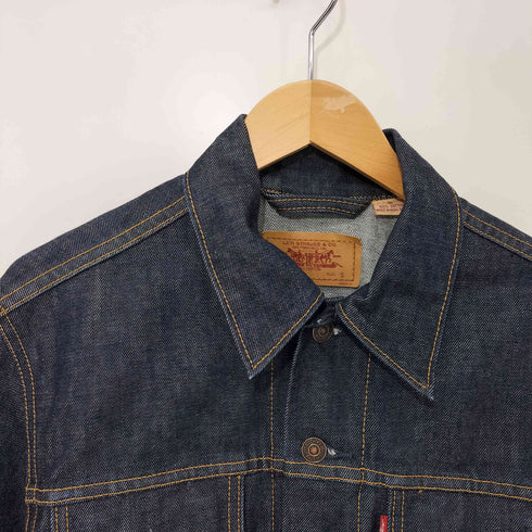 リーバイス Levis 97年 11月製造 3rd 濃紺 香港製 デニムジャケット メンズ import:S