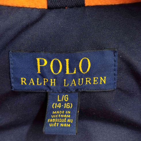 ポロラルフローレン POLO RALPH LAUREN ファー付き フーデットダウンコート メンズ import:L