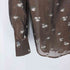 レイビームス Ray BEAMS 26SS シアー フラワー ジャカード シャツ レディース ONE SIZE