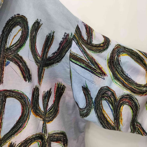 ラスベート PACCBET PRINT HOODIE 総柄 スウェット プリントフーディ メンズ L