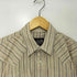 ANNUAL RING Vintage コットン100 ストライプ ウエスタンシャツ メンズ import:S