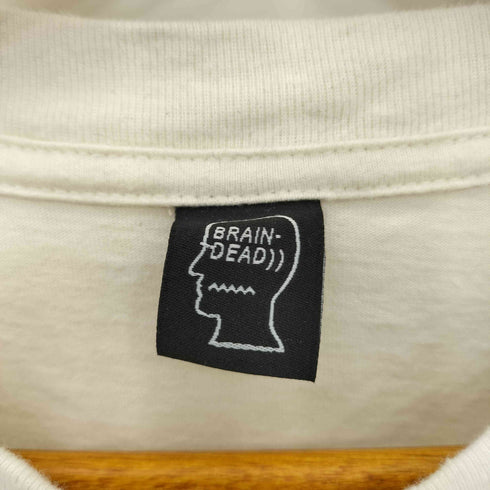 ブレインデッド BRAIN DEAD 無地 コットン クルーネックTシャツ メンズ import:M