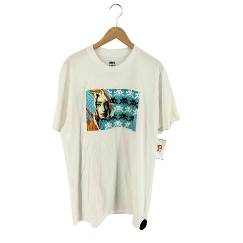 オベイ OBEY INVADER CLASSIC Tシャツ メンズ L