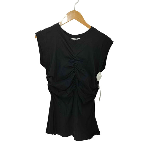 レイビームス Ray BEAMS 24SS ギャザーフロントノースリーブカットソー レディース