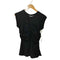 レイビームス Ray BEAMS 24SS ギャザーフロントノースリーブカットソー レディース