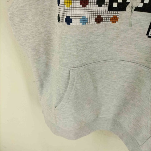 オベイ OBEY TRIPLE TROUBLE OBEY INVADER HOODIE メンズ L