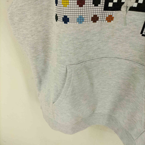 オベイ OBEY TRIPLE TROUBLE OBEY INVADER HOODIE メンズ L