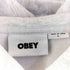 オベイ OBEY TRIPLE TROUBLE OBEY INVADER HOODIE メンズ L