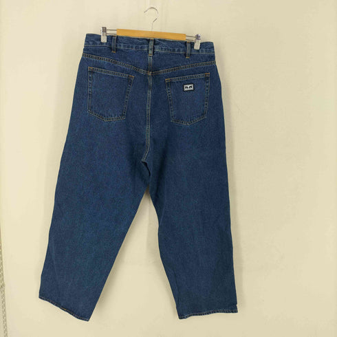 オベイ OBEY ワイドデニムパンツ メンズ 34